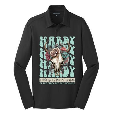 H.A.R.D.Y Last Name Family Reunion Vacation Silk Touch Performance Long Sleeve Polo