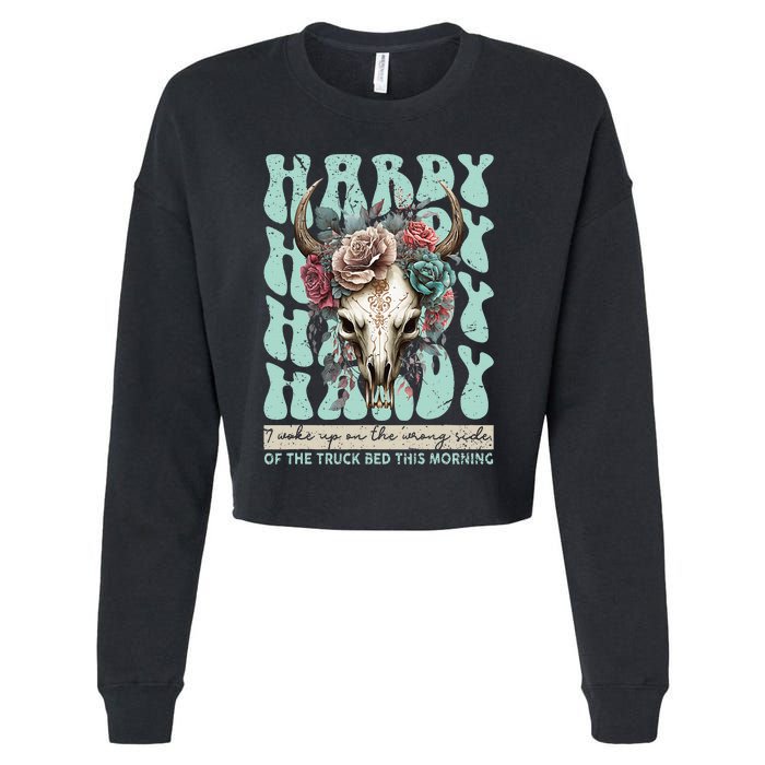 H.A.R.D.Y Last Name Family Reunion Vacation Cropped Pullover Crew