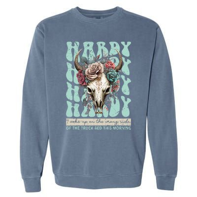 H.A.R.D.Y Last Name Family Reunion Vacation Garment-Dyed Sweatshirt