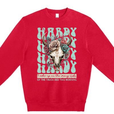 H.A.R.D.Y Last Name Family Reunion Vacation Premium Crewneck Sweatshirt