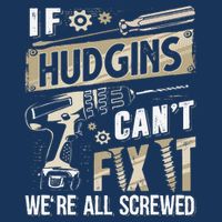 Hudgins Last Name If Hudgins CanT Fix It 7-Panel Snapback Hat