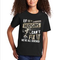 Hudgins Last Name If Hudgins CanT Fix It Kids T-Shirt