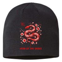 Happy Lunar New Year 2025 Year Of The Snake Zodiac Sign Sustainable Beanie