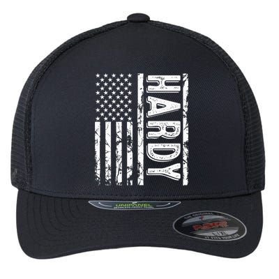 H.A.R.D.Y Last Name Funny Surname Team Family Reunion Flexfit Unipanel Trucker Cap