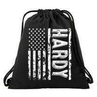 H.A.R.D.Y Last Name Funny Surname Team Family Reunion Drawstring Bag