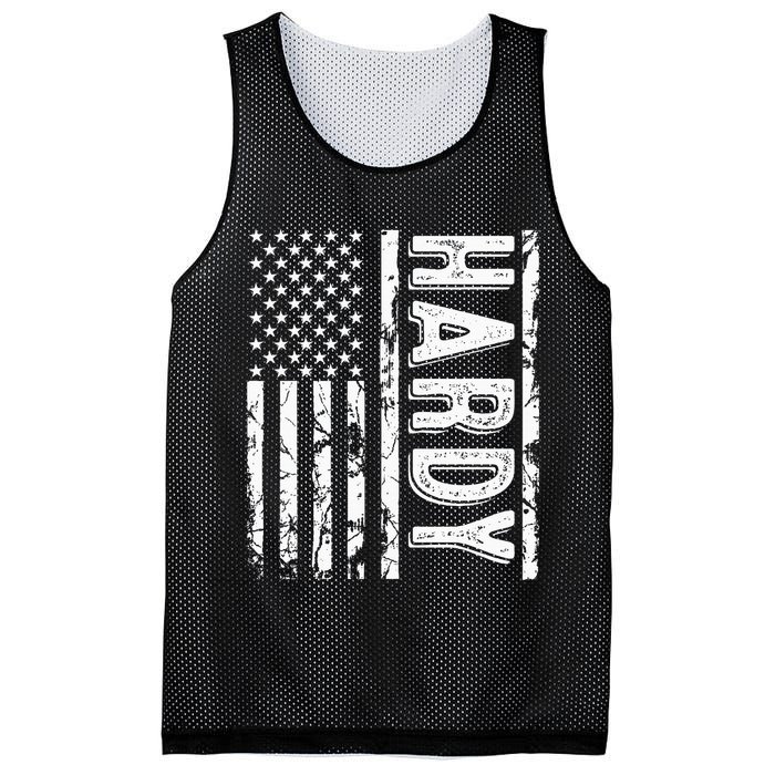 H.A.R.D.Y Last Name Funny Surname Team Family Reunion Mesh Reversible Basketball Jersey Tank