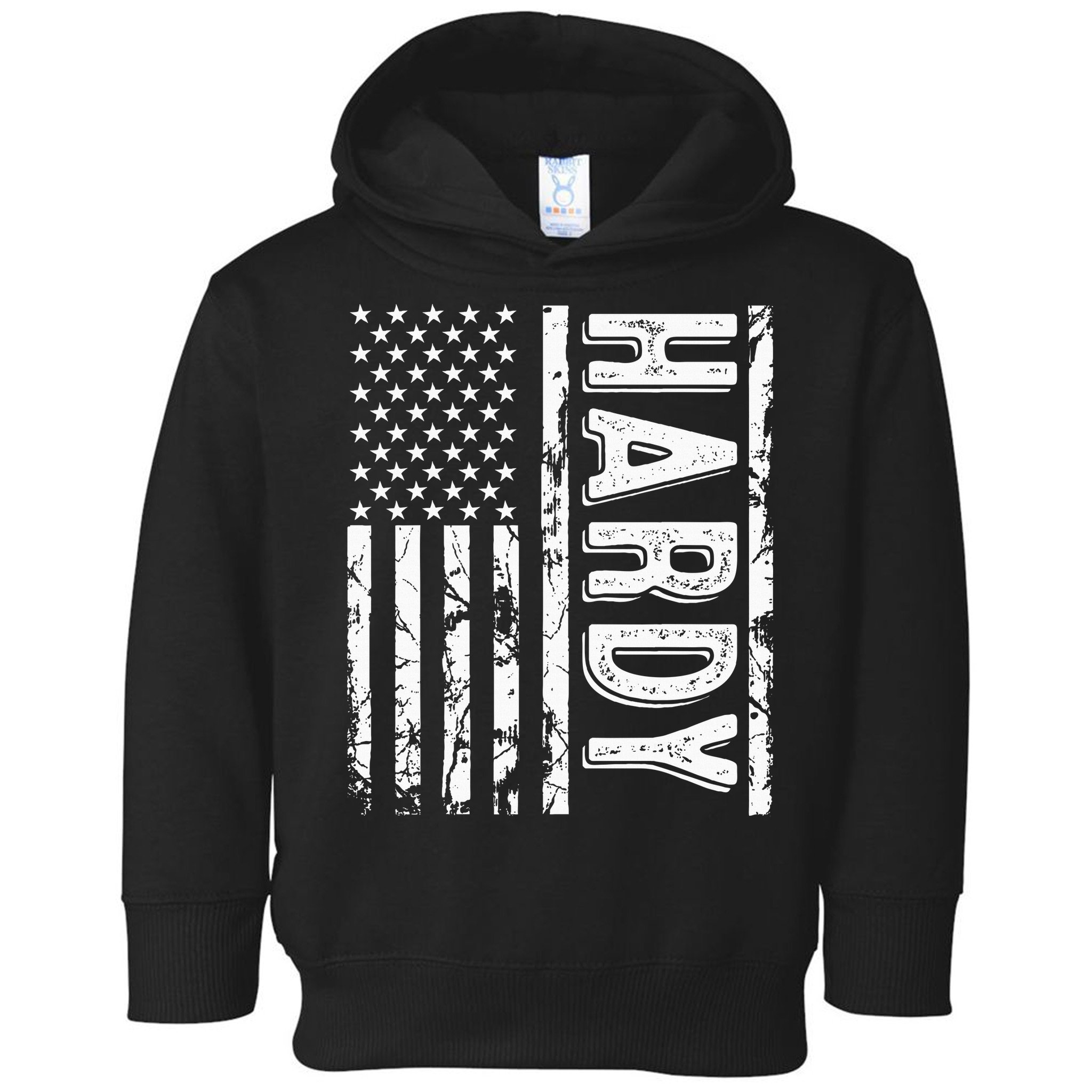 H.A.R.D.Y Last Name Funny Surname Team Family Reunion Toddler Hoodie