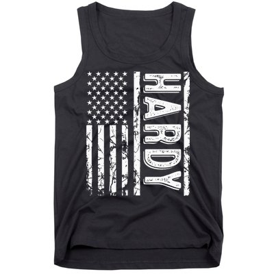 H.A.R.D.Y Last Name Funny Surname Team Family Reunion Tank Top
