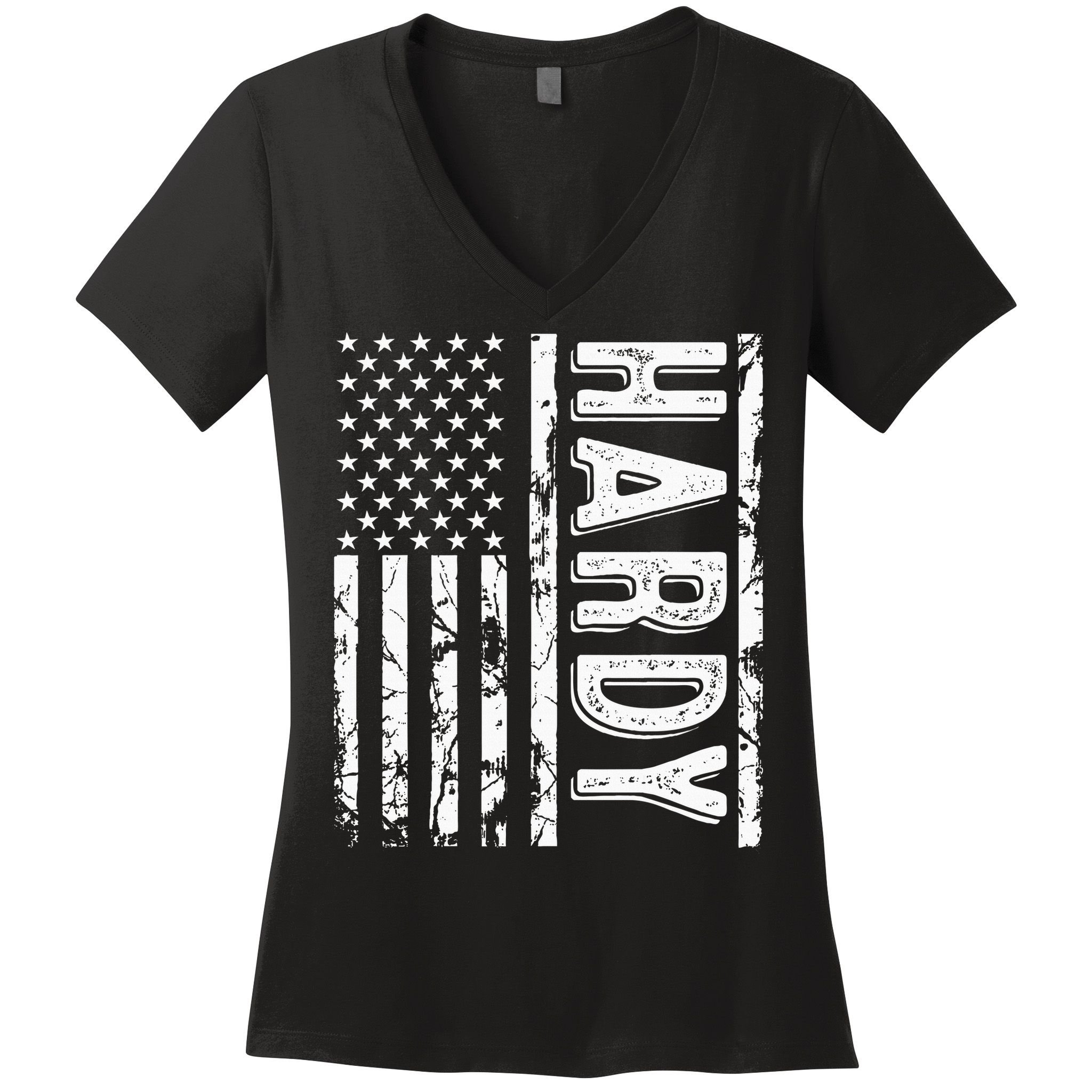 H.A.R.D.Y Last Name Funny Surname Team Family Reunion Women's V-Neck T-Shirt