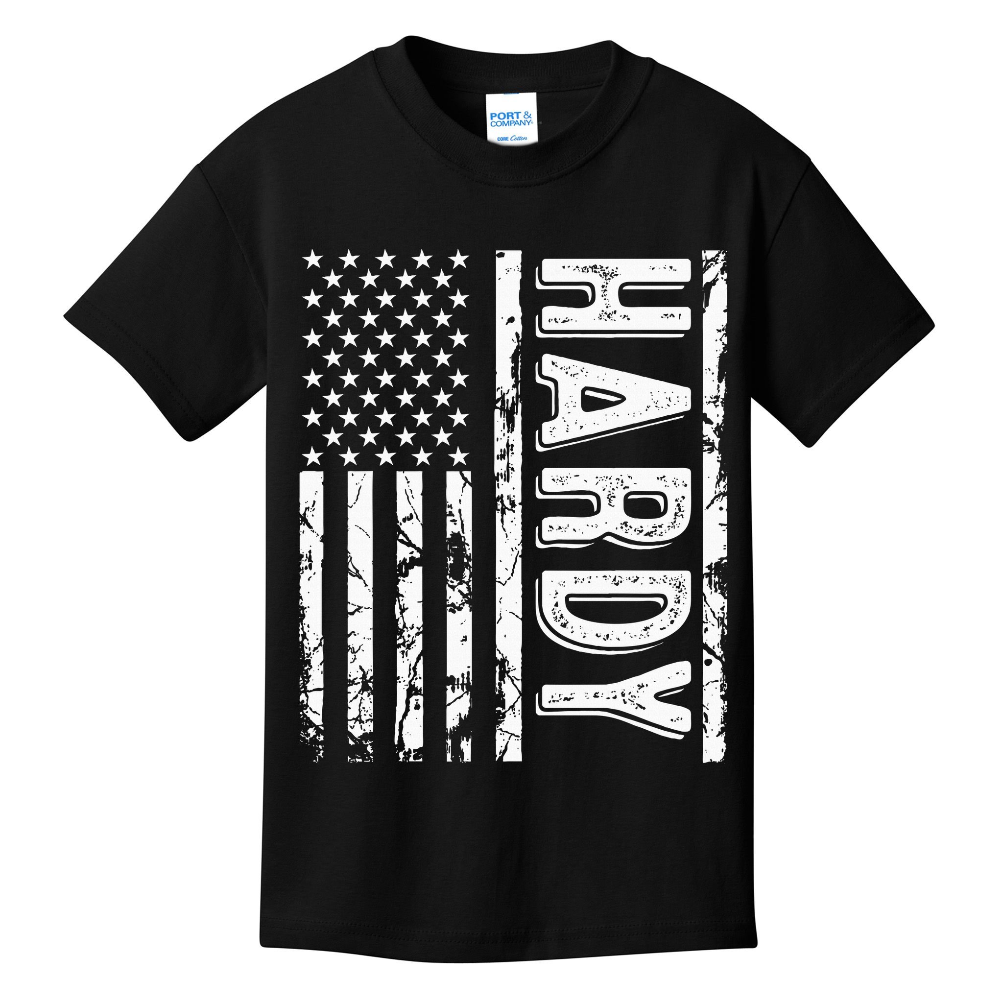 H.A.R.D.Y Last Name Funny Surname Team Family Reunion Kids T-Shirt