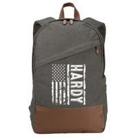 H.A.R.D.Y Last Name Funny Surname Team Family Reunion Cotton Canvas Backpack