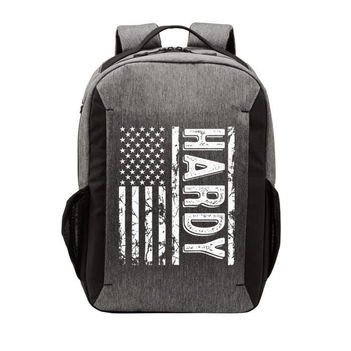 H.A.R.D.Y Last Name Funny Surname Team Family Reunion Vector Backpack