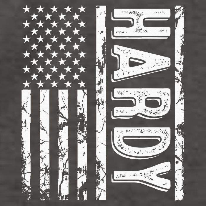 H.A.R.D.Y Last Name Funny Surname Team Family Reunion Vector Backpack