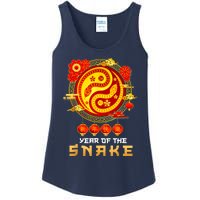 Happy Lunar New Year 2025 Year Of The Snake Zodiac Sign Ladies Essential Tank