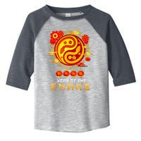 Happy Lunar New Year 2025 Year Of The Snake Zodiac Sign Toddler Fine Jersey T-Shirt