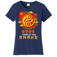 Happy Lunar New Year 2025 Year Of The Snake Zodiac Sign Women's T-Shirt