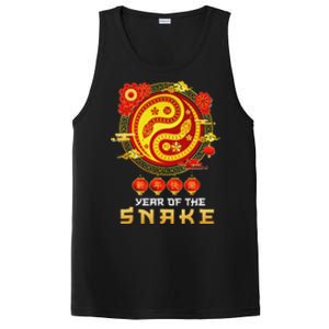 Happy Lunar New Year 2025 Year Of The Snake Zodiac Sign PosiCharge Competitor Tank