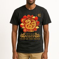Happy Lunar New Year 2025 Year Of The Snake Zodiac Sign Tall T-Shirt