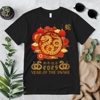 Happy Lunar New Year 2025 Year Of The Snake Zodiac Sign Premium T-Shirt