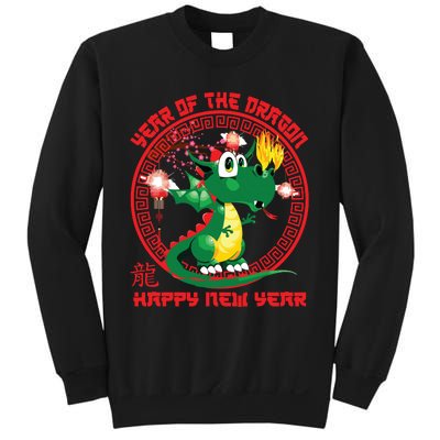 Happy Lunar New Year 2024 Cute Chinese Dragon Decorations Sweatshirt