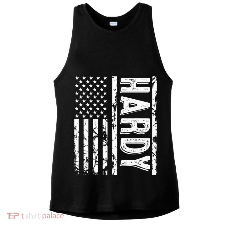 Hardy Last Name Funny Surname Team Hardy Family Reunion Ladies PosiCharge Tri-Blend Wicking Tank