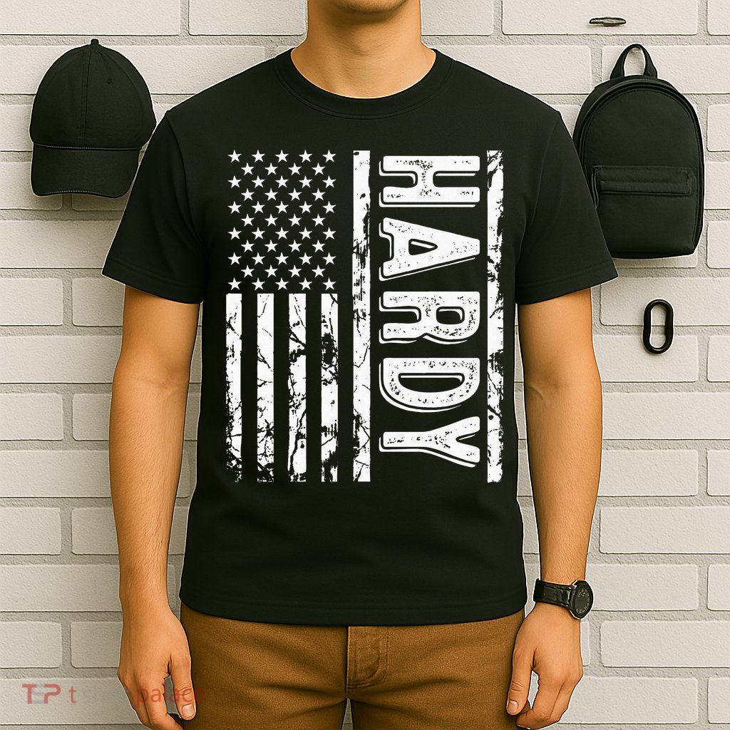 Hardy Last Name Funny Surname Team Hardy Family Reunion T-Shirt