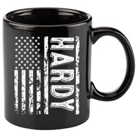 Hardy Last Name Funny Surname Team Hardy Family Reunion 11oz C Handle Ceramic Mug