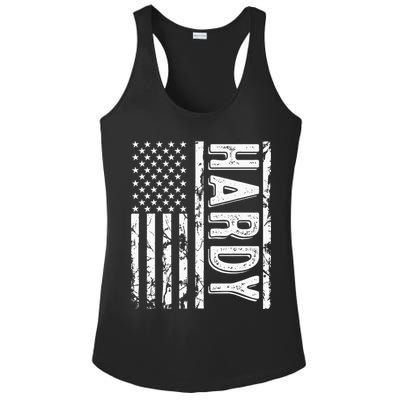 Hardy Last Name Funny Surname Team Hardy Family Reunion Ladies PosiCharge Competitor Racerback Tank