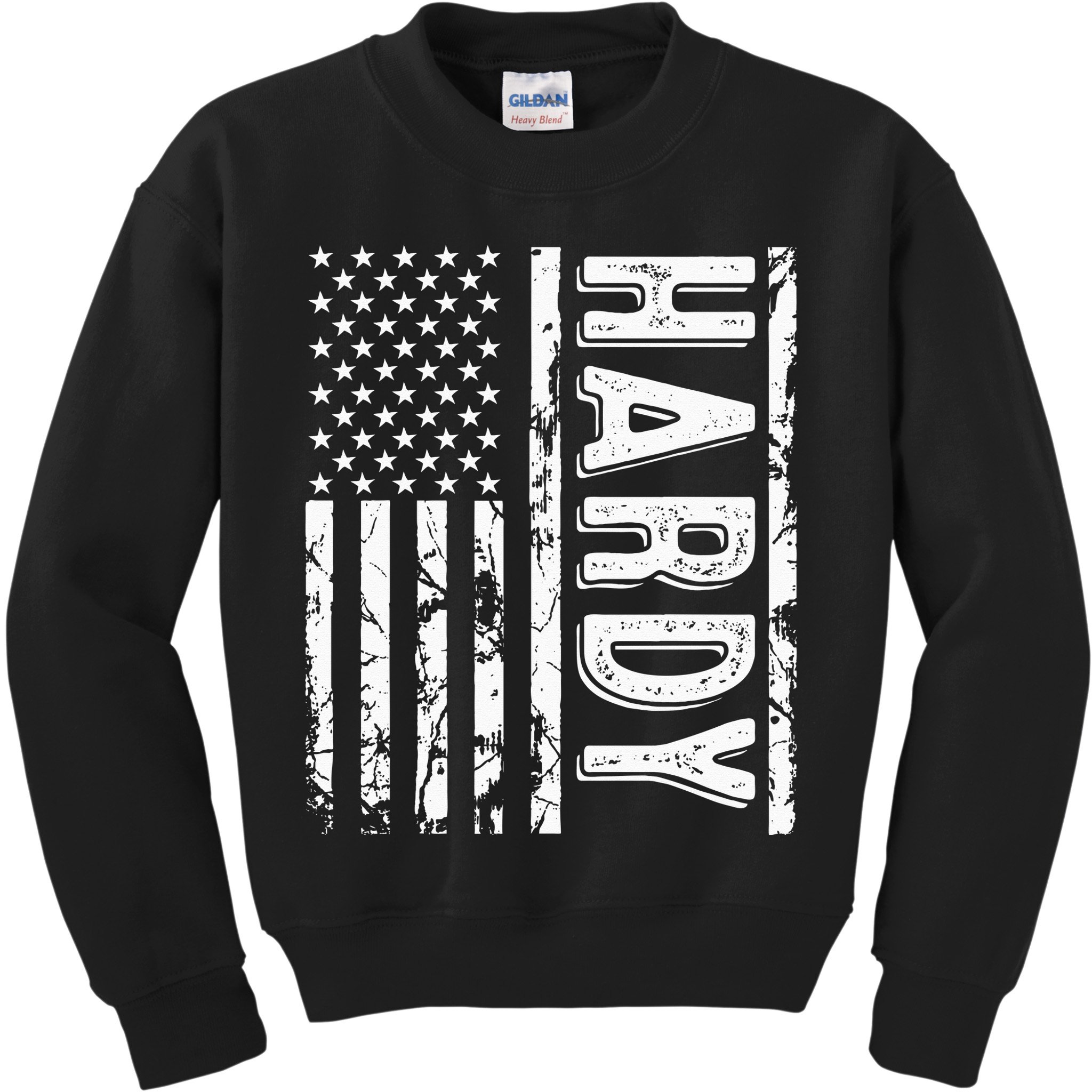Hardy Last Name Funny Surname Team Hardy Family Reunion Kids Sweatshirt