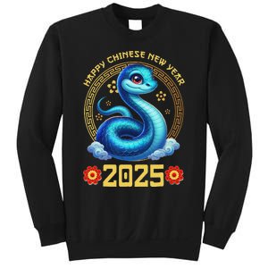 Happy Lunar New Year 2025 Year Of The Snake Zodiac Sign Sweatshirt