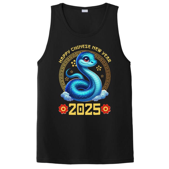 Happy Lunar New Year 2025 Year Of The Snake Zodiac Sign PosiCharge Competitor Tank