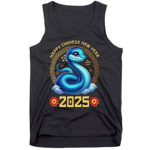 Happy Lunar New Year 2025 Year Of The Snake Zodiac Sign Tank Top