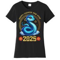 Happy Lunar New Year 2025 Year Of The Snake Zodiac Sign Women's T-Shirt