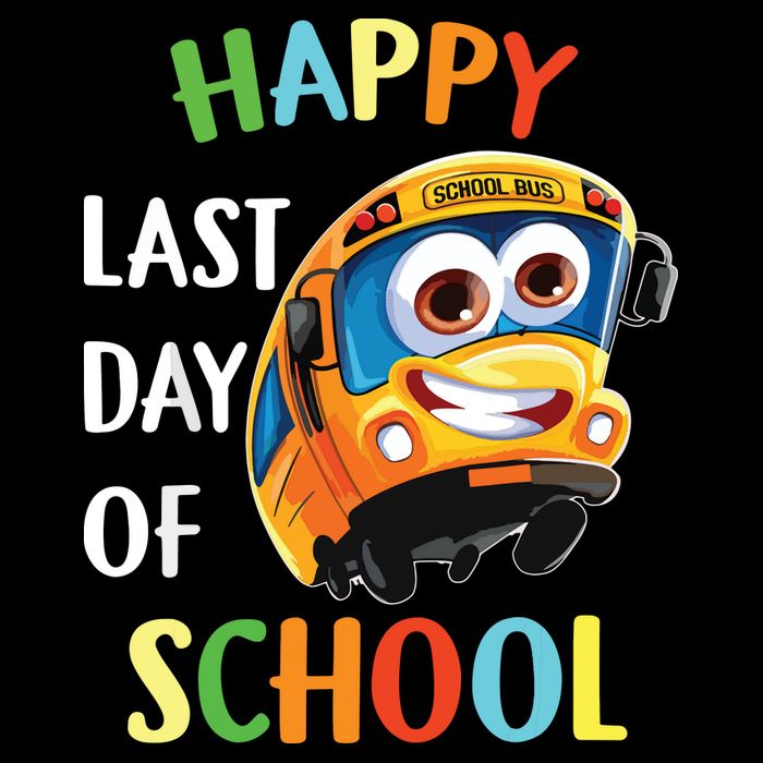 Happy Last Of Day School Bus Driver Teacher Student Parent Flexfit Unipanel Trucker Cap