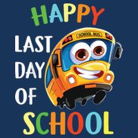 Happy Last Of Day School Bus Driver Teacher Student Parent 25L Jumbo Tote