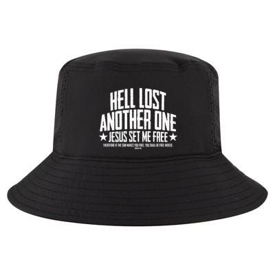 Hell Lost One Jesus Set Me Free John 836 Another Christian Cool Comfort Performance Bucket Hat