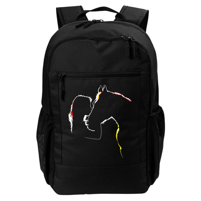 Horse Lover Outline Cute Gift Backpack