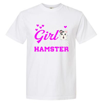 Hamster Lover Pet Mom Gift Hamster Gift Garment-Dyed Heavyweight T-Shirt