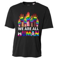 Human LGBT Pride Parade Cooling Performance Crew T-Shirt