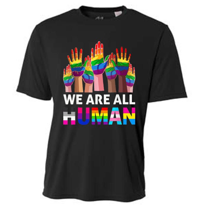 Human LGBT Pride Parade Cooling Performance Crew T-Shirt