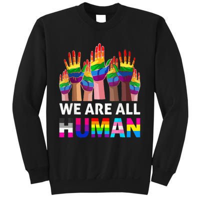 Human LGBT Pride Parade Sweatshirt