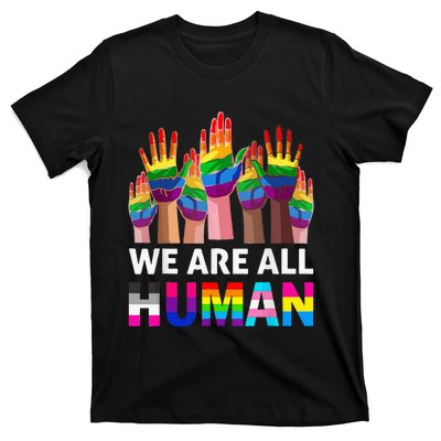 Human LGBT Pride Parade T-Shirt