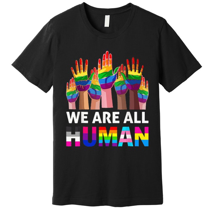 Human LGBT Pride Parade Premium T-Shirt