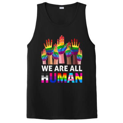 Human LGBT Pride Parade PosiCharge Competitor Tank