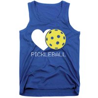 Heart Love Pickleball Gift Tank Top