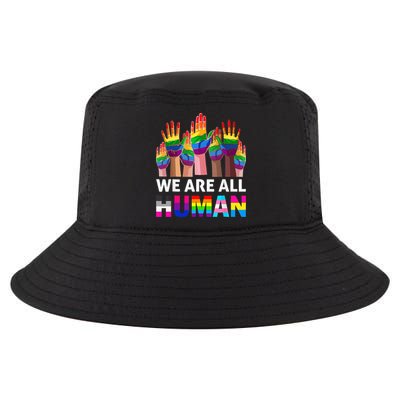 Human LGBT Pride Parade Plus Size Cool Comfort Performance Bucket Hat