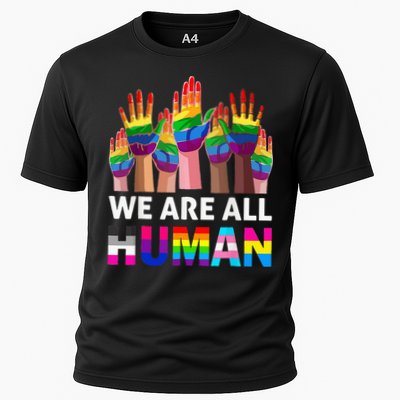 Human LGBT Pride Parade Plus Size Performance Shirt