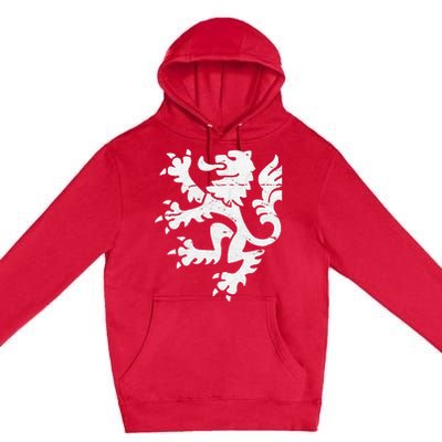 Holland Lion Retro Style Premium Pullover Hoodie