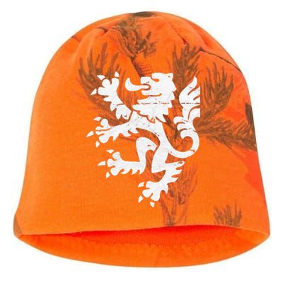 Holland Lion Retro Style Team Kati - Camo Knit Beanie