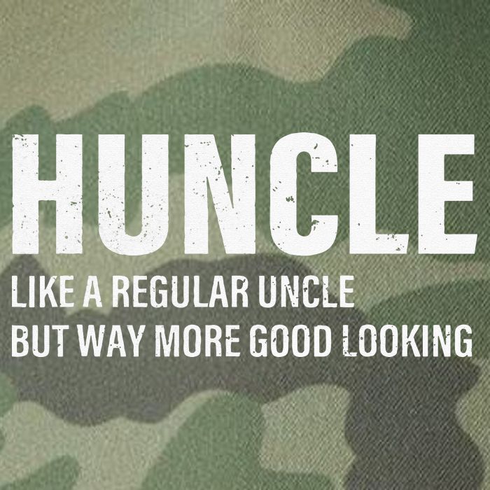 Huncle Like Regular Uncle Way More Good Looking Funny Uncle Legacy Tie Dye Trucker Hat